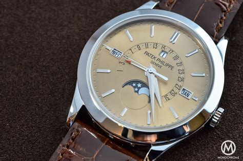 patek philippe perpetual calendar retrograde watch|Hands.